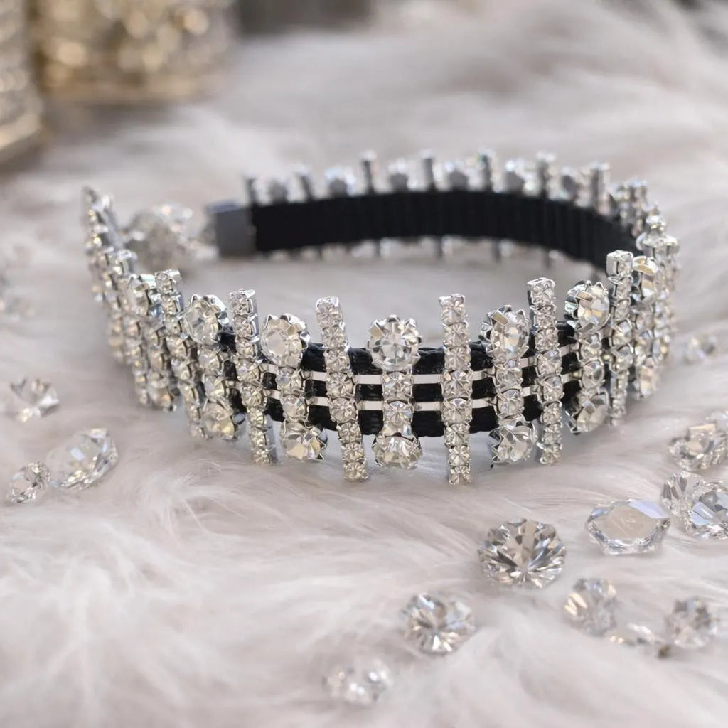 Midnight at the Ritz Collar - Pritti Kitti Boutique
