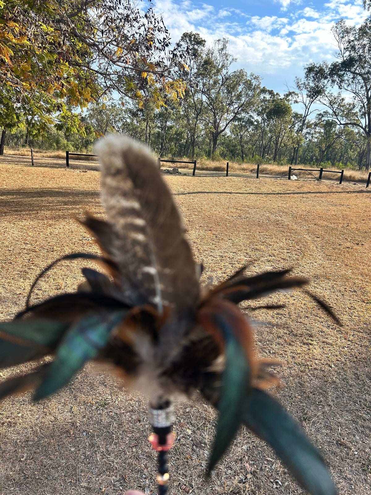 OOOO a Wedgie Feather Cat Wand - Pritti Kitti Boutique