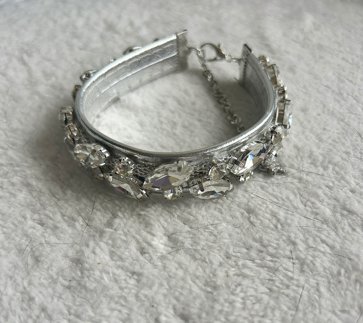 Silver Screen Collar - Pritti Kitti Boutique