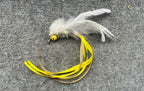 Moonlit Wattle Moth Cat Teaser Attachment - Pritti Kitti Boutique