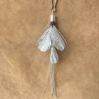 Christmas Cat Gift - Limited Edition cat teaser attachment with feathers and sparkling ribbons.