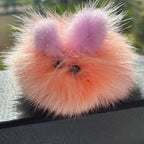 Mousie McFloof Rabbit Fur Cat Toy - Pritti Kitti Boutique
