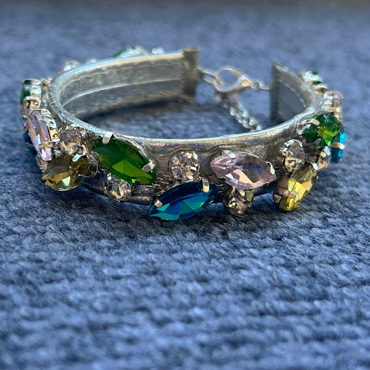 Kaleidoscope Dreams Rhinestone Collar - Pritti Kitti Boutique
