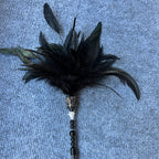Carn the Crows Feather Cat Wand - Pritti Kitti Boutique