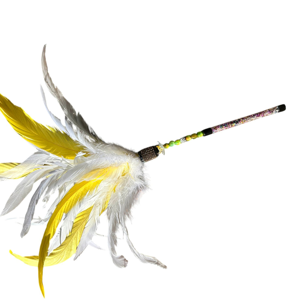 Hello Cocky! Feather Cat Teaser Wand - Pritti Kitti Boutique