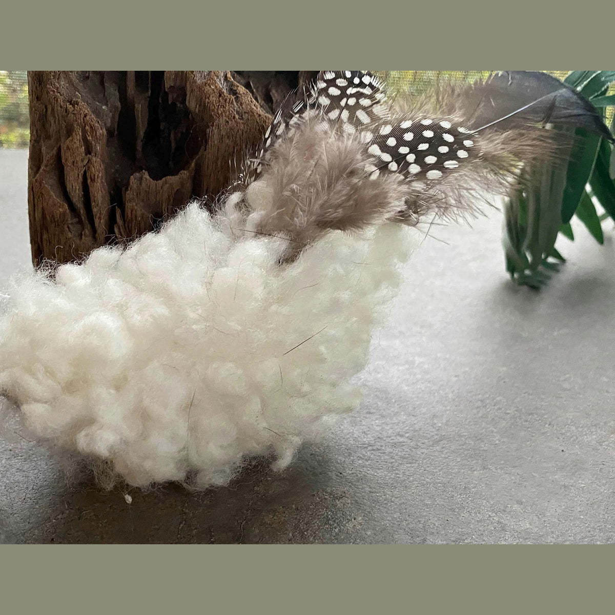 Cat Teaser Attachment: Woolly Flyer Sheepskin Toy for Cats - Pritti Kitti Boutique