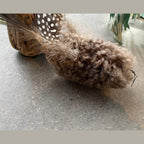 Cat Teaser Attachment: Woolly Flyer Sheepskin Toy for Cats - Pritti Kitti Boutique