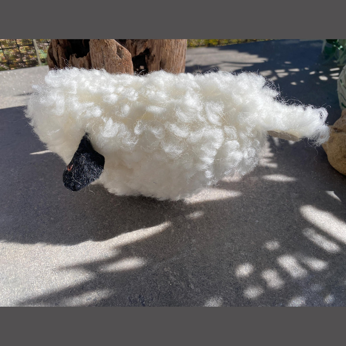 Woolly Wazza Sheepskin Cat Toy - Pritti Kitti Boutique