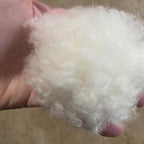Snowballs Sheepskin Cat Toy - Pritti Kitti Boutique