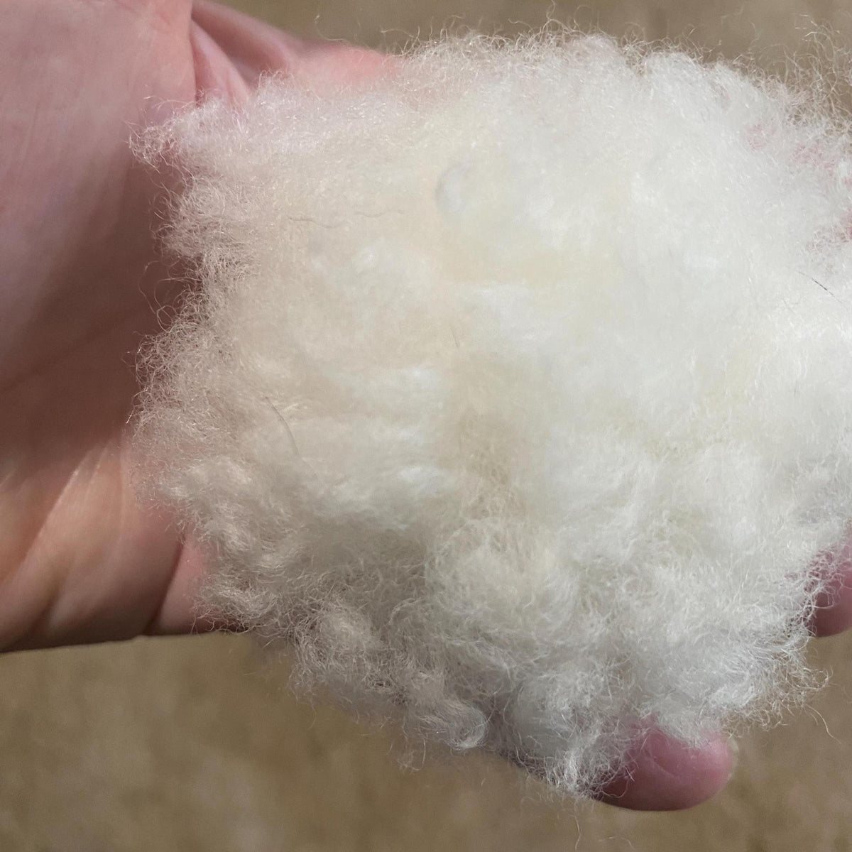 Snowballs Sheepskin Cat Toy - Pritti Kitti Boutique