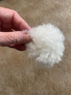 Snowballs Sheepskin Cat Toy - Pritti Kitti Boutique