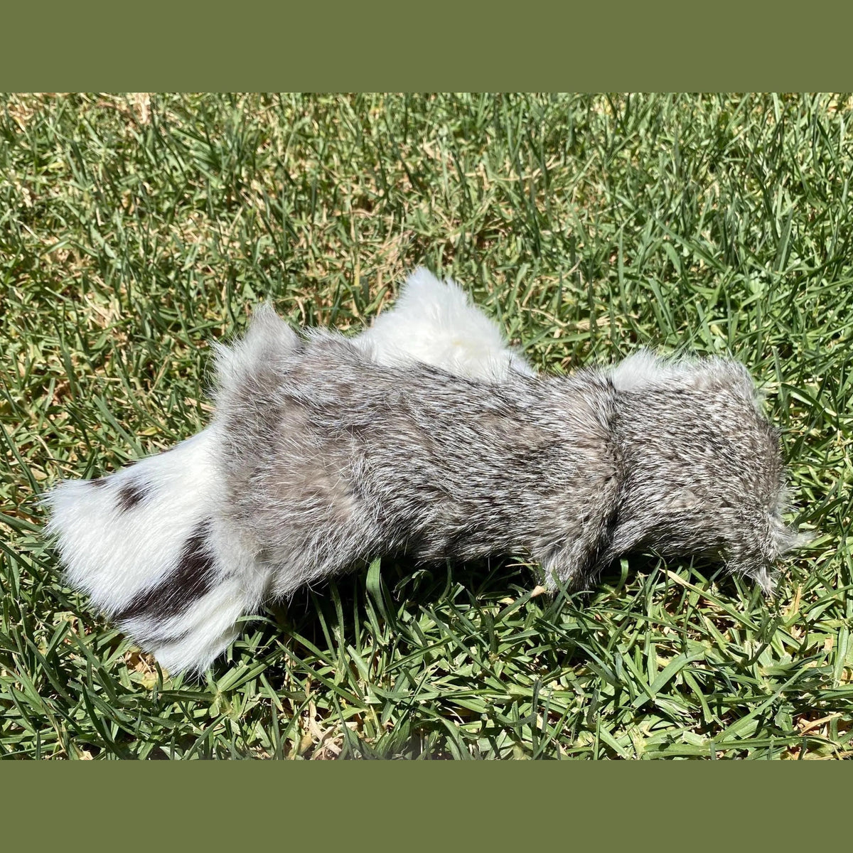 Cat Kicker - Handmade Scrub Bunny Rabbit Fur Toy for Cats - Pritti Kitti Boutique
