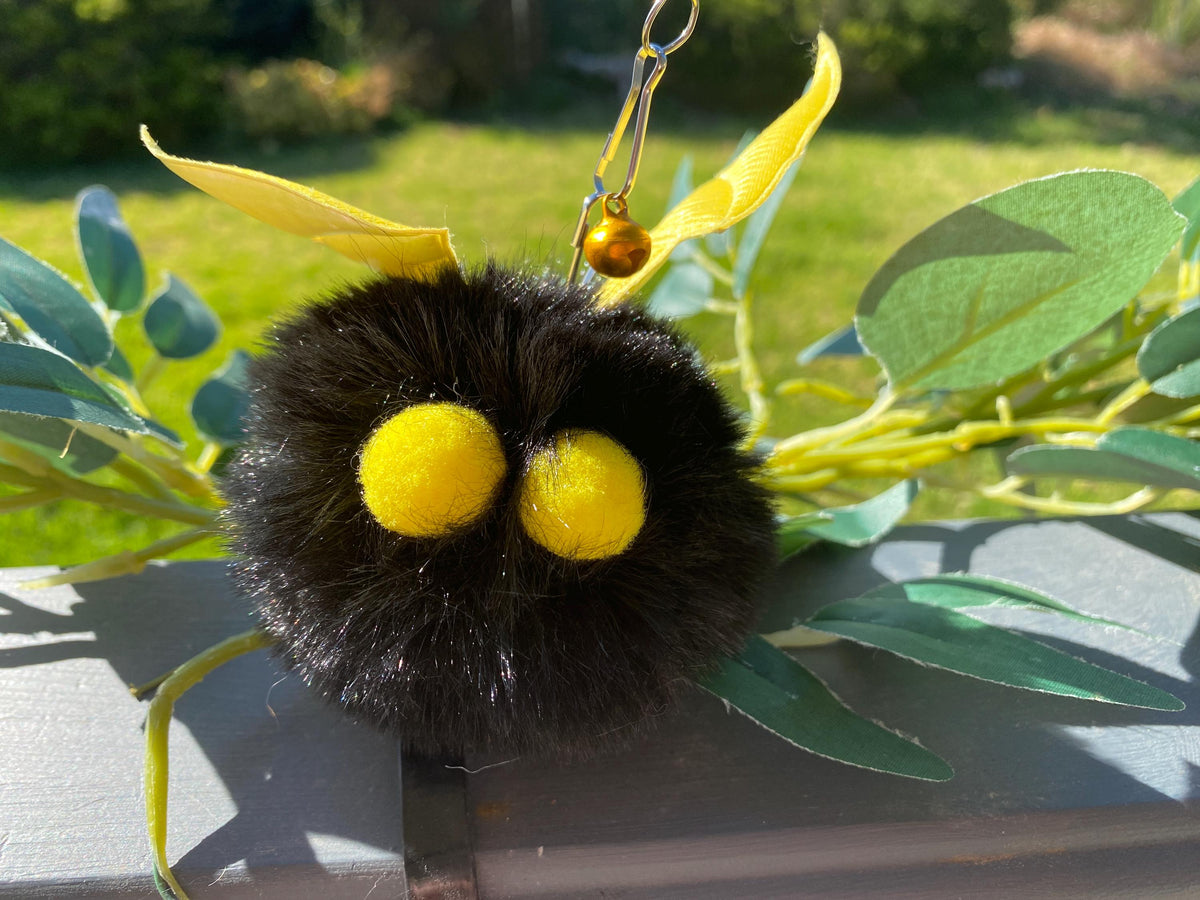Faux Fur Cat Toy With Wings - Batty McBat for Playful Paws - Pritti Kitti Boutique