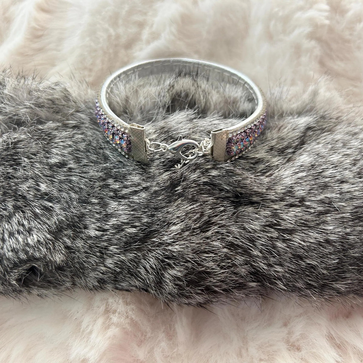 Lilac Whisper Rhinestone Collar - Pritti Kitti Boutique