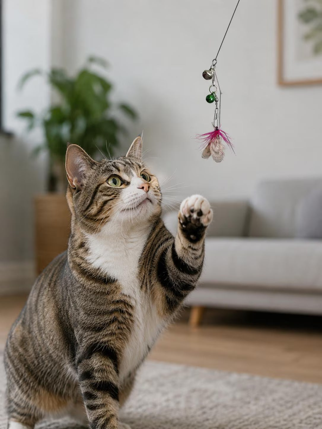 Cat Teaser Attachment: Mealy Bug for Ultimate Playtime Fun - Pritti Kitti Boutique