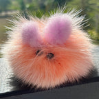 Mousie McFloof Rabbit Fur Cat Toy - Pritti Kitti Boutique