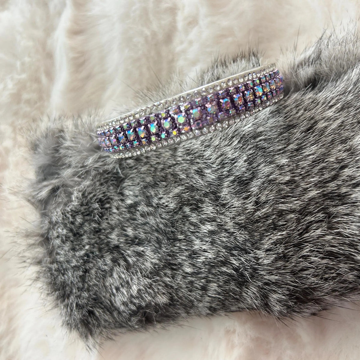 Lilac Whisper Rhinestone Collar - Pritti Kitti Boutique